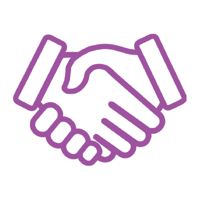 shaking hands icon